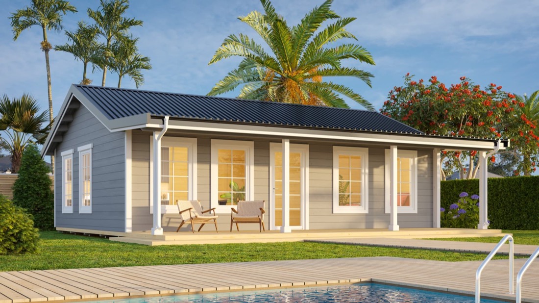 Scandi granny flat, self-contained secondary dwelling